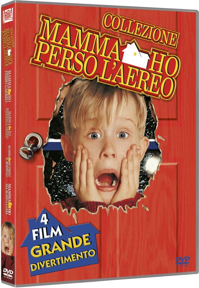 Mamma ho perso l'aereo - Collezione 1-4: 4 Film Grande Divertimento 4 DVDs