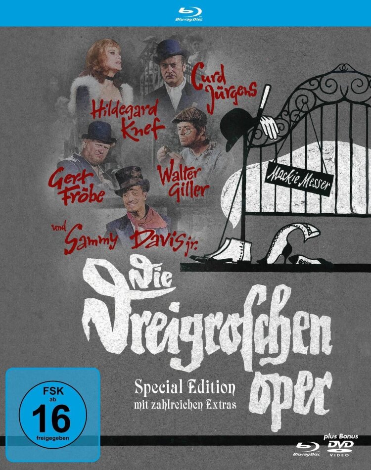 Die Dreigroschenoper (1963) Restaurierte Fassung, Special Edition, Blu-ray + DVD