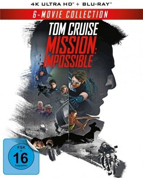 Mission: Impossible - 6 Movie Collection 6 4K Ultra HDs + 7 Blu-rays