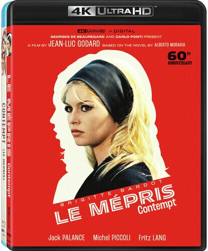 Le Mépris - Contempt (1963) 60th Anniversary Edition, 4K Ultra HD + Blu-ray