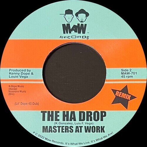 Masters At Work - Ha Drop 7" Single