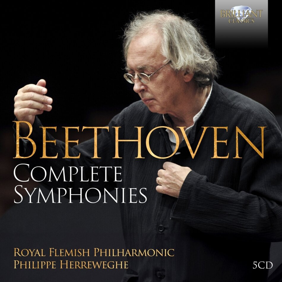 Philippe Herreweghe, Royal Flemish Philharmonic & Ludwig van Beethoven (1770-1827) - Complete Symphonies 5 CDs
