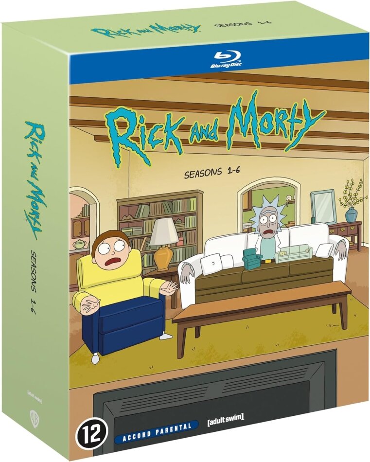 Rick and Morty - Saisons 1-6 6 Blu-ray