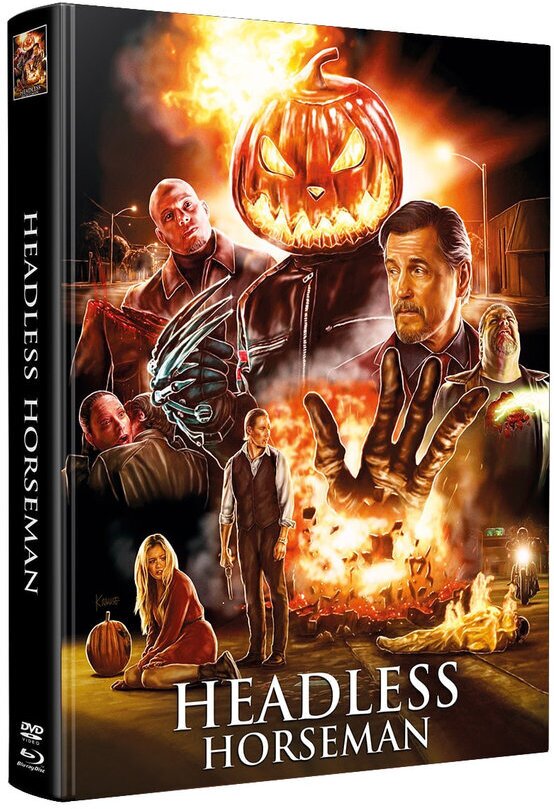 Headless Horseman (2022) Wattiert, Limited Edition, Mediabook, Blu-ray + DVD
