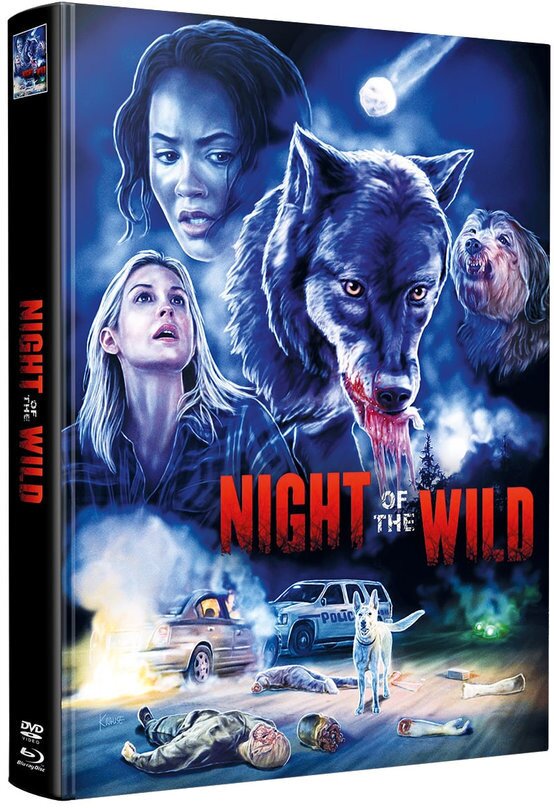 Night of the Wild (2015) Wattiert, Limited Edition, Mediabook, Blu-ray + 2 DVDs