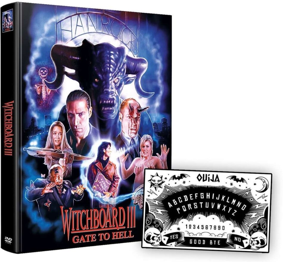 Witchboard 3 (1995) Wattiert, Limited Edition, Mediabook, 2 DVDs