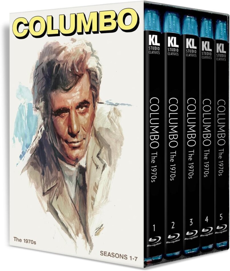 Columbo - The 1970s: Seasons 1-7 20 Blu-rays