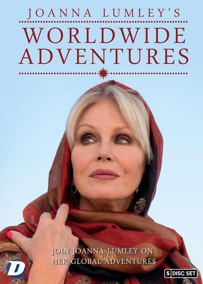 Joanna Lumley's Worldwide Adventures 5 DVDs