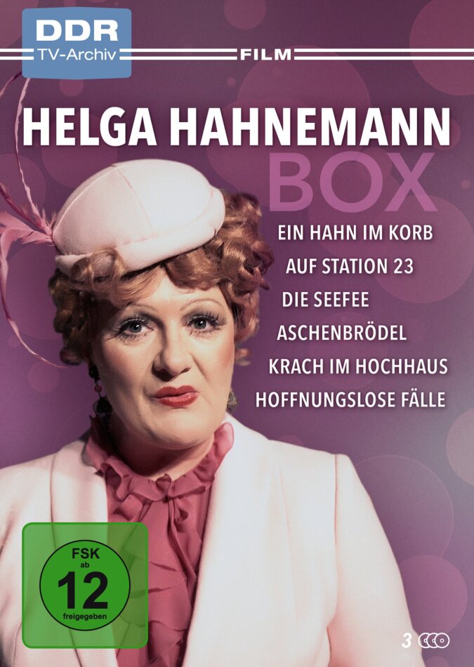 Helga Hahnemann Box DDR TV-Archiv, 3 DVDs