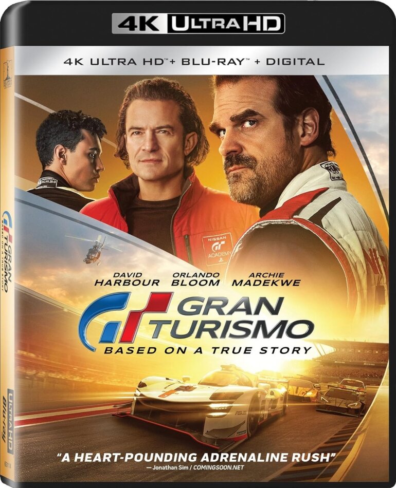 Gran Turismo (2023) 4K Ultra HD + Blu-ray
