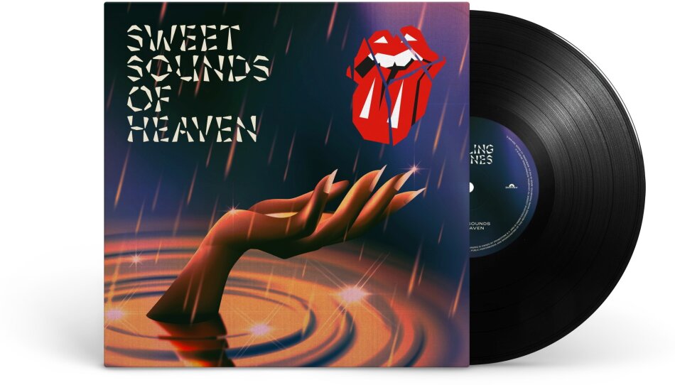 The Rolling Stones feat. Lady Gaga feat. Stevie Wonder - Sweet Sounds Of Heaven Etched B Side, 10" Maxi