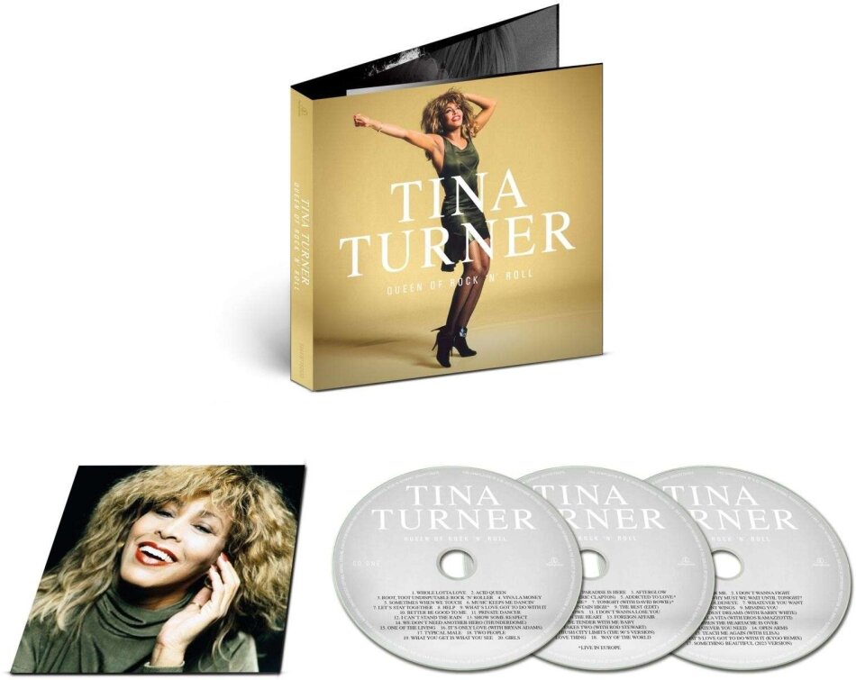 Tina Turner - Queen Of Rock N 'Roll Softpack, 3 CDs