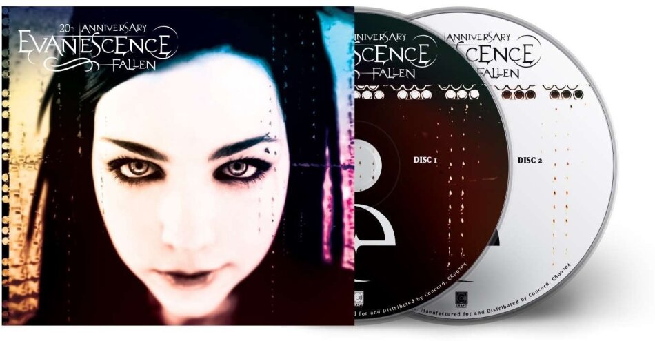 Evanescence - Fallen 2023 Reissue, Concord Records, Deluxe Edition, 2 CDs