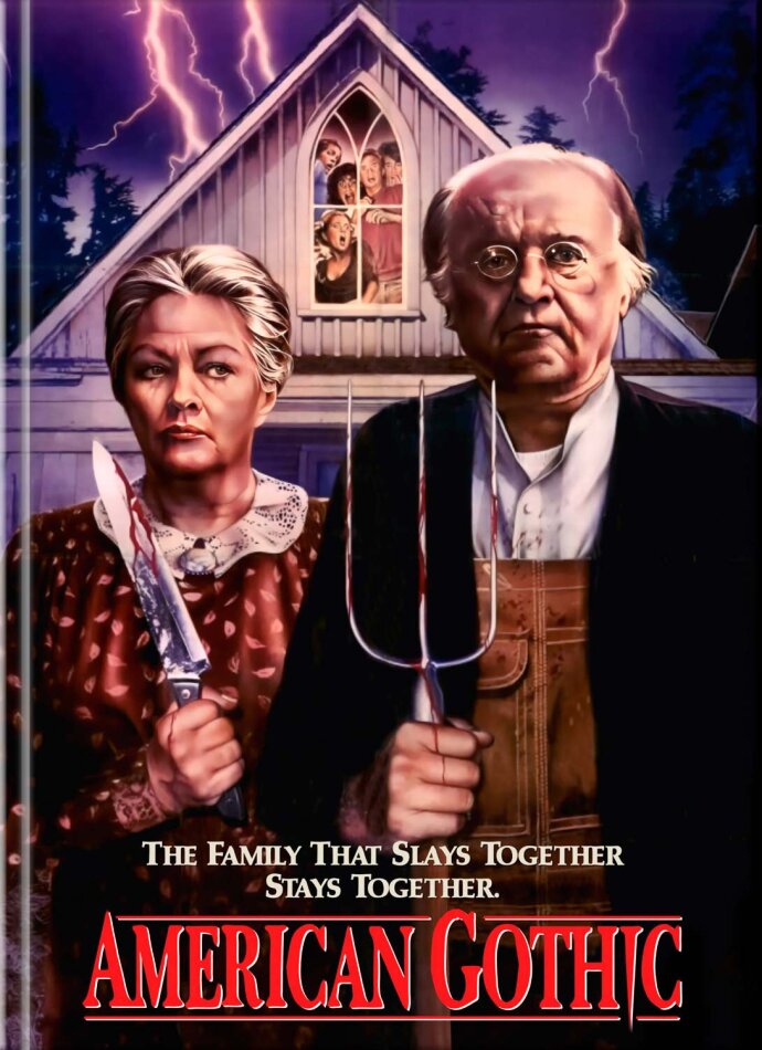 American Gothic (1987) Cover C, Limited Edition, Mediabook, Uncut, Blu-ray + DVD