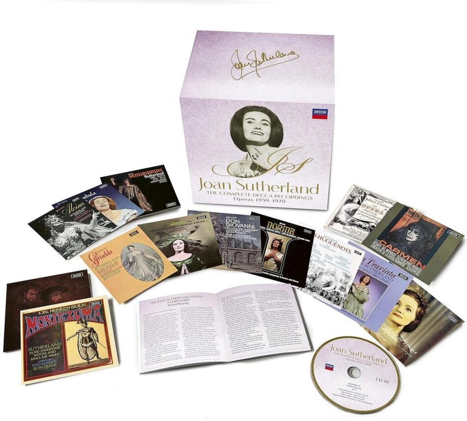 Dame Joan Sutherland - The Operas 1959-1970 Limited Edition, 49 CDs