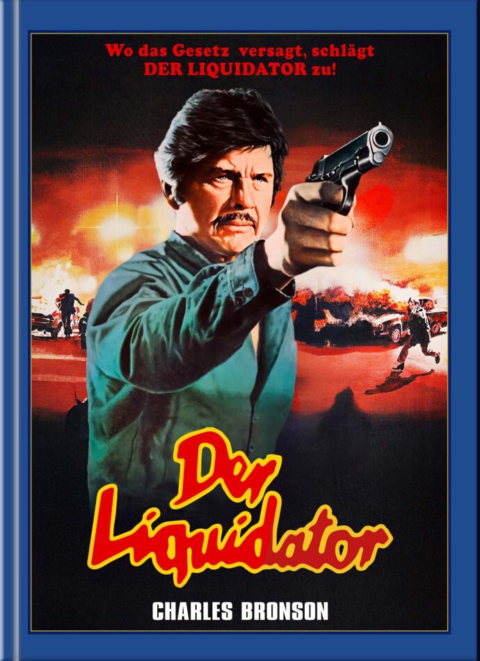 Der Liquidator (1984) Cover C, Limited Edition, Mediabook, Uncut, Blu-ray + DVD