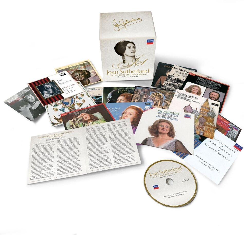 Dame Joan Sutherland - Oratorios & Recitals Édition Limitée, 37 CD