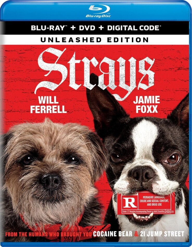 Strays (2023) Unleashed Edition, Blu-ray + DVD