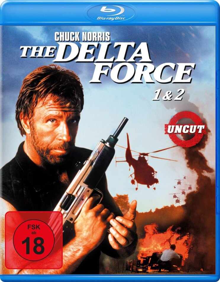 The Delta Force 1 & 2 Uncut, 2 Blu-rays