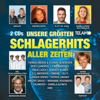 Unsere gr&ouml;&szlig;ten Schlagerhits aller Zeiten (2 CDs)