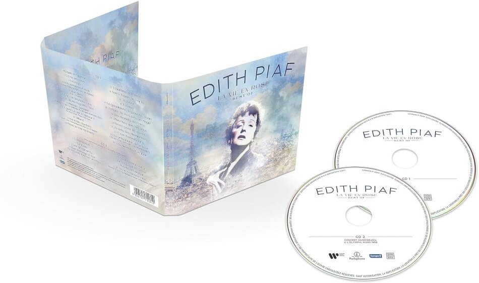Edith Piaf - La Vie En Rose - Best Of + Musicorama Live At The Olympia Paris Remastered, 2 CDs