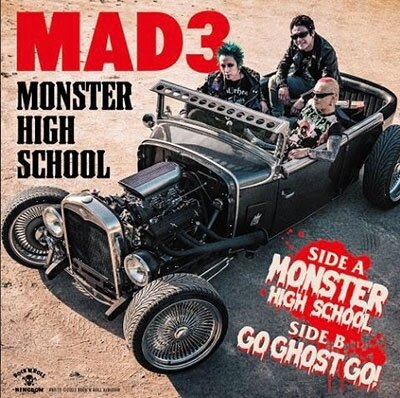 Mad3 (J-Pop) - Monster High School 7" Single + CD + DVD