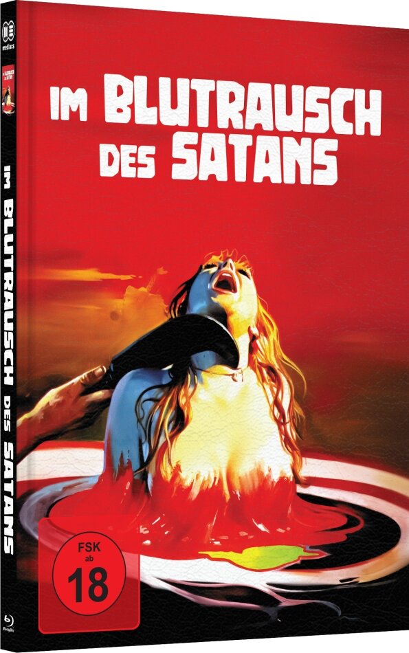 Im Blutrausch des Satans (1971) Cover A, Wattiert, Limited Edition, Mediabook, Blu-ray + DVD