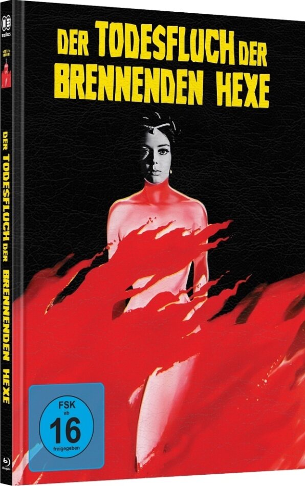 Der Todesfluch der brennenden Hexe (1964) Cover B, Wattiert, Limited Edition, Mediabook, Blu-ray + DVD
