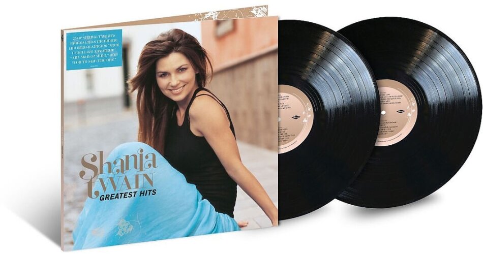 Shania Twain - Greatest Hits 2023 Reissue, International Version, 2 LPs