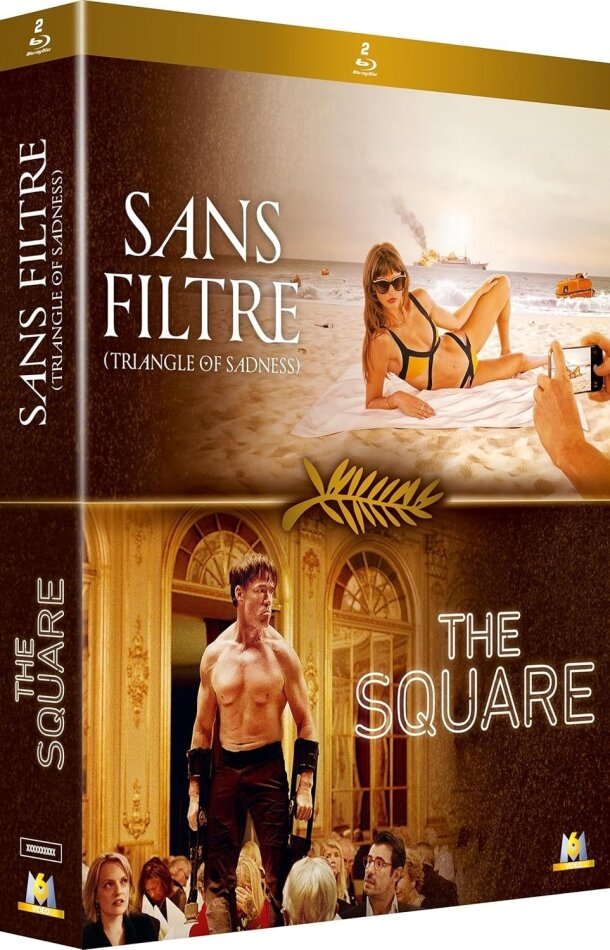 Sans filtre - (Triangle of Sadness) / The Square 2 Blu-ray