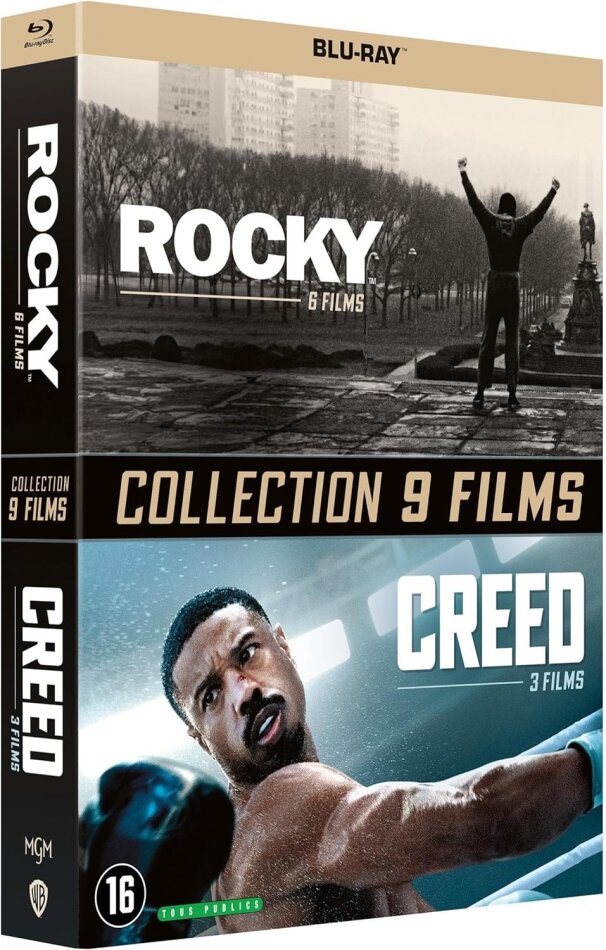 Rocky / Creed - Collection 9 Films 9 Blu-ray