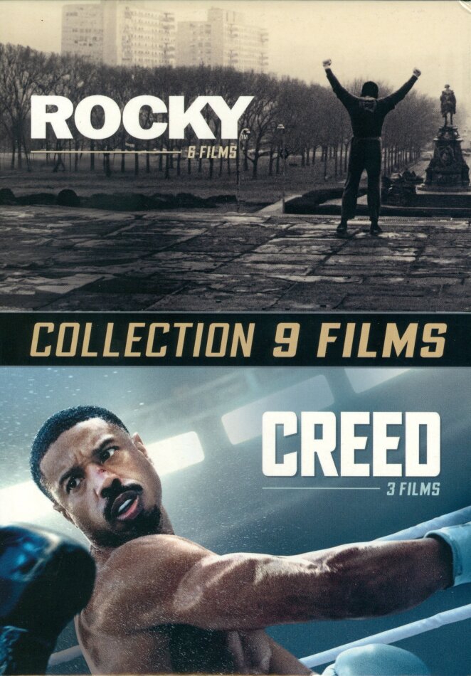 Rocky / Creed - Collection 9 Films 9 DVDs