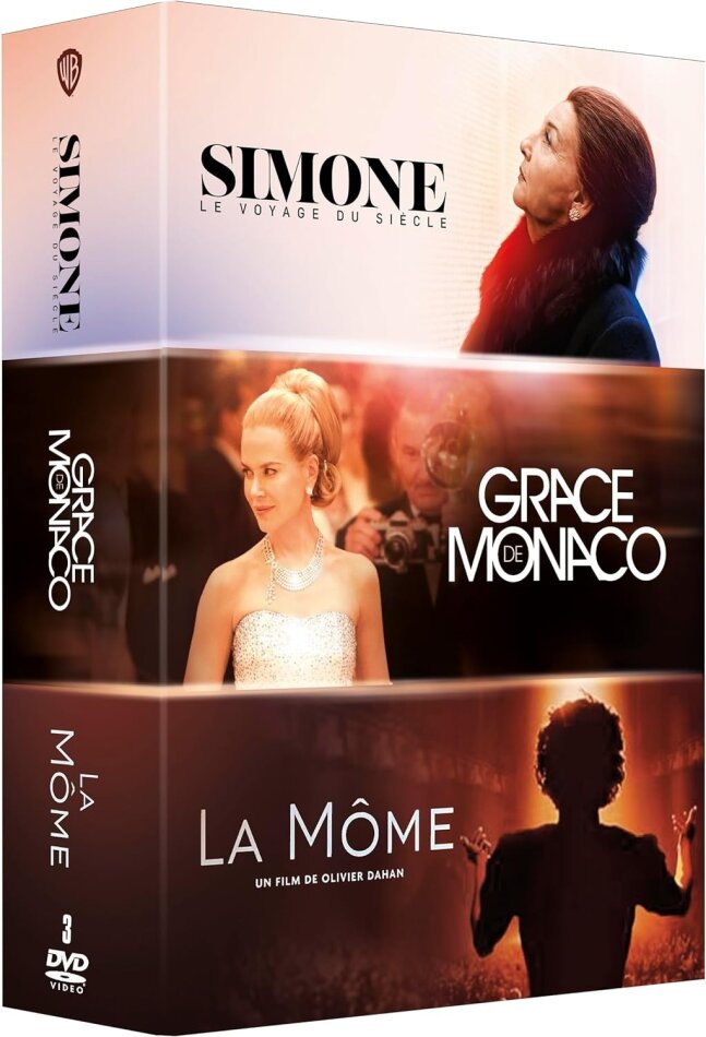 Simone - Le voyage du siècle / Grace de Monaco / La Môme 3 DVD