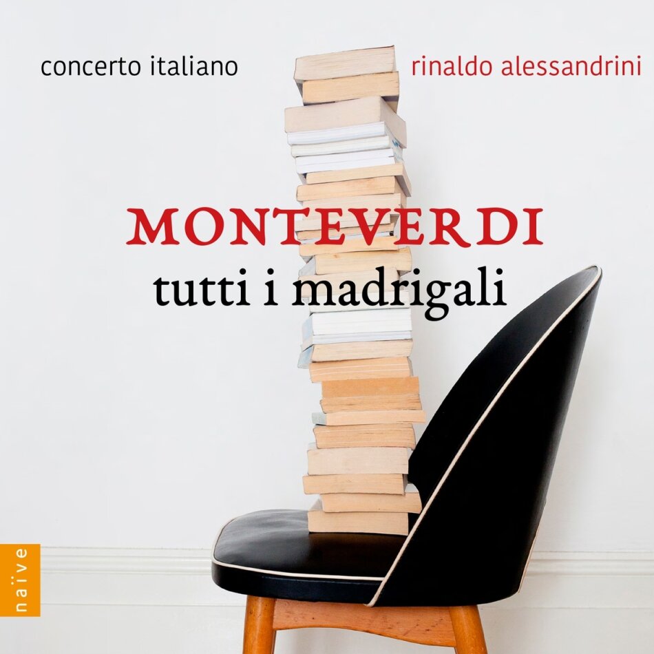 Rinaldo Alessandrini, Concerto Italiano & Claudio Monteverdi (1567-1643) - Tutti I Madrigali (complete) 11 CDs