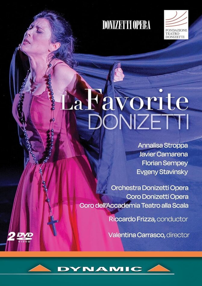 Orchestra Donizetti Opera, Coro Donizetti Opera, Coro dell'Accademia Teatro alla Scala, Annalisa Stroppa & Riccardo Frizza - La Favorite 2 DVDs