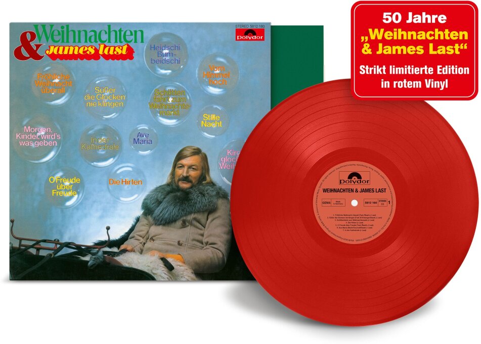 James Last - Weihnachten & James Last Limited Edition, Red Vinyl, LP