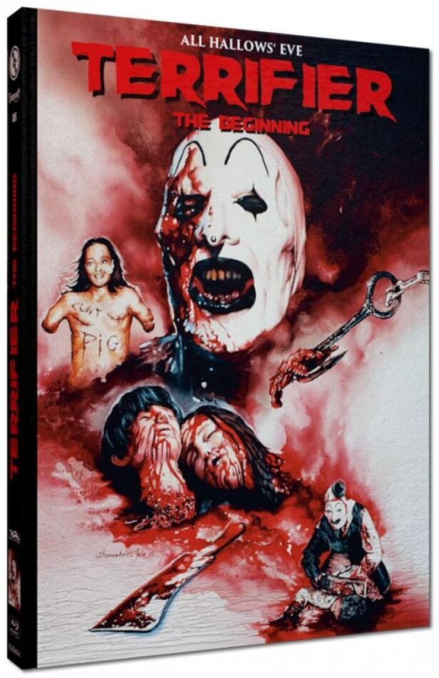 Terrifier - The Beginning (2013) Cover J, Limited Edition, Mediabook
