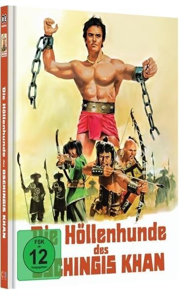 Die Höllenhunde des Dschingis Khan (1963) Cover B, Limited Edition, Mediabook, Blu-ray + DVD