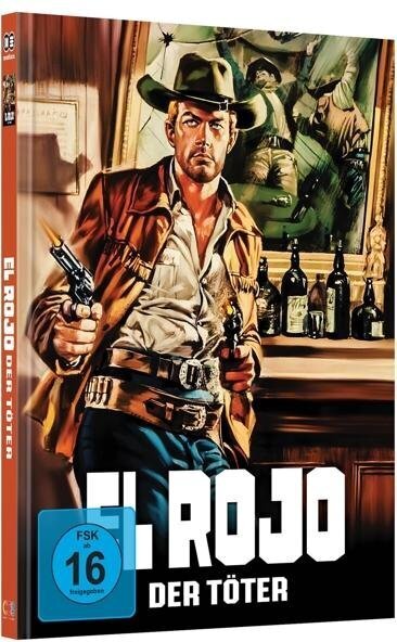 El Rojo - Der Töter (1966) Cover A, Limited Edition, Mediabook, Blu-ray + DVD