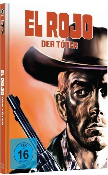 El Rojo - Der Töter (1966) Cover C, Limited Edition, Mediabook, Blu-ray + DVD
