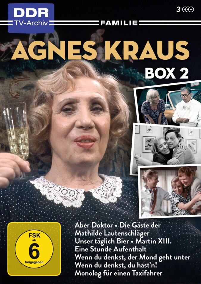 Agnes Kraus - Box 2 DDR TV-Archiv, 3 DVDs
