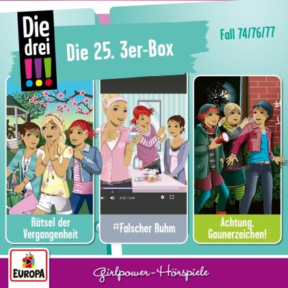 Die Drei !!! - 25./3er Box - Folgen 74,76,77 (3 CDs)