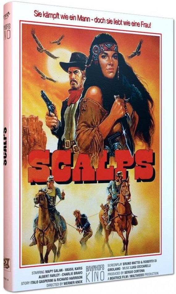 Scalps (1987) Buchbox, Cover A, Limited Edition