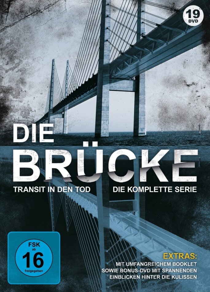Die Brücke - Transit in den Tod - Die komplette Serie Neuauflage, 19 DVDs
