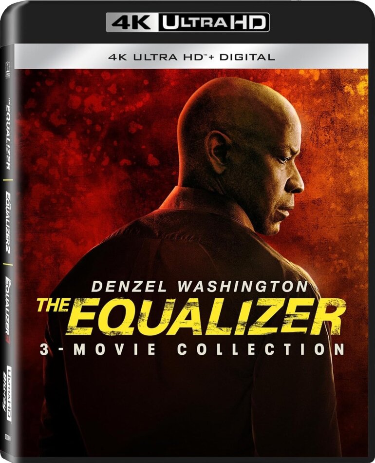 The Equalizer 1-3 - 3-Movie Collection 3 4K Ultra HDs