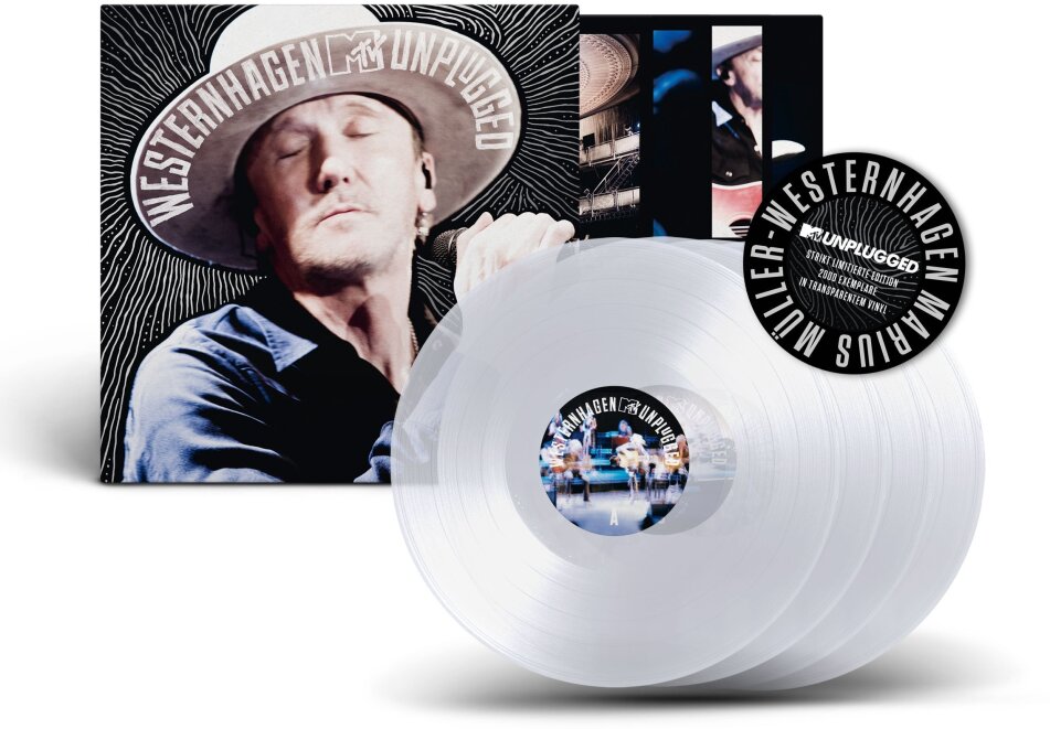 Westernhagen (Marius Müller) - MTV Unplugged 2023 Reissue, Limited to 2000 Copies, White Vinyl, 4 LPs