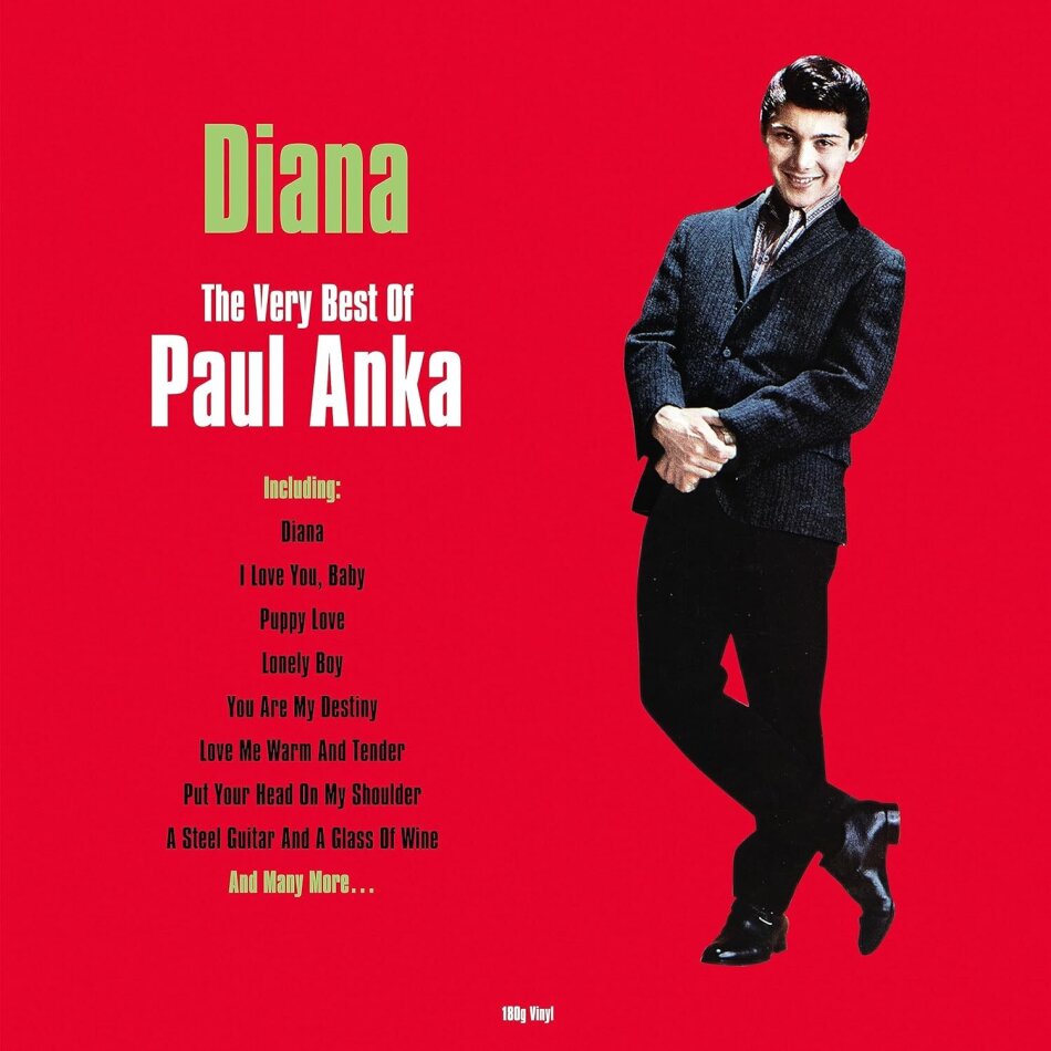 Paul Anka - Diana: The Very Best Of Paul Anka Not Now UK, LP