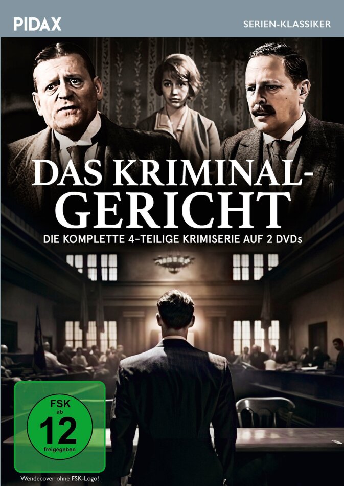 Das Kriminalgericht - Die komplette Serie Pidax Serien-Klassiker, 2 DVDs