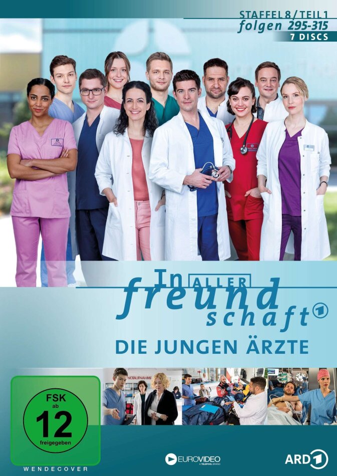 In aller Freundschaft - Die jungen Ärzte - Staffel 8.1 7 DVDs