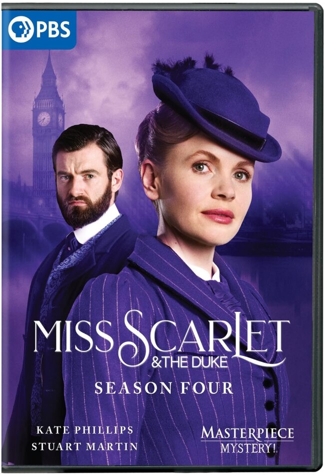 Miss Scarlet & the Duke - Season 4 Masterpiece Mystery!, 2 DVDs